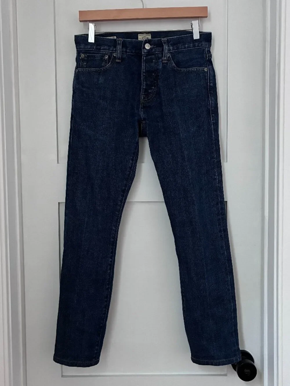 J. Crew Japanese Selvedge Denim Jeans 28x28 Slim 484 Mens